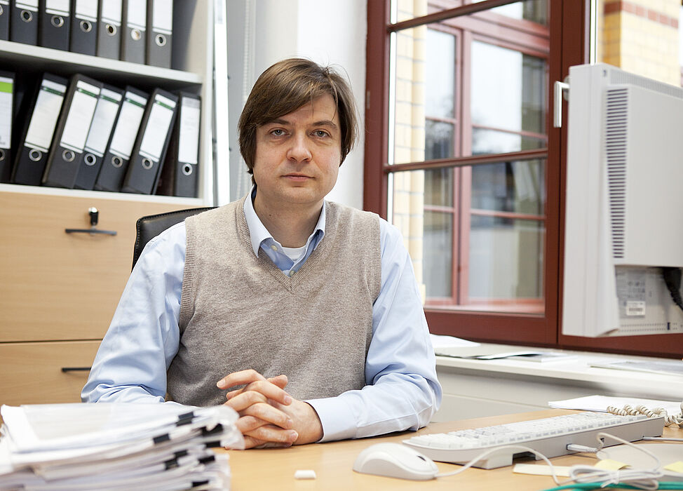 Foto (Die MediaLoge): Prof. Dr. Felix Otto vom Max-Planck-Institut für Mathematik und Naturwissenschaften, Leipzig.